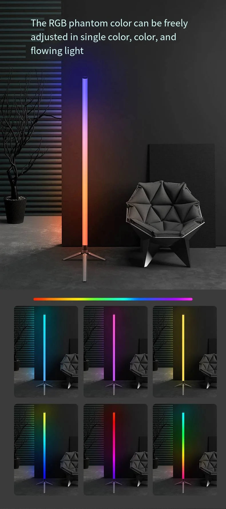 LED USB Floor Lamp