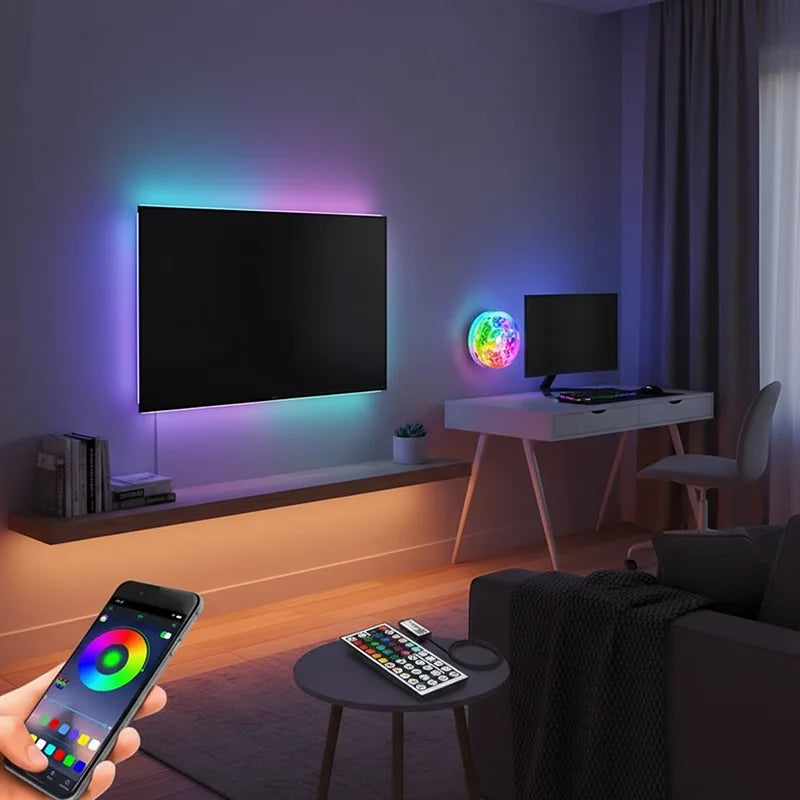 Runtoin RGB LED Strip Light